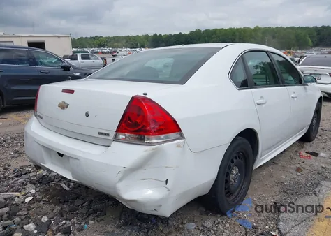 2014 Chevrolet Impala Limited Police from USA, damaged, VIN 2G1WD5E36E1176621